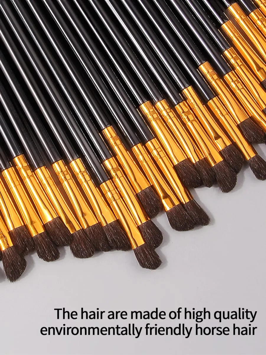 30PCS Professionelle Make-Up Pinsel Kit Concealer Pinsel Lidschatten Weiche Borsten Shader Pinsel Gesichts Kosmetik Schönheit Make-Up-Tools — image 3