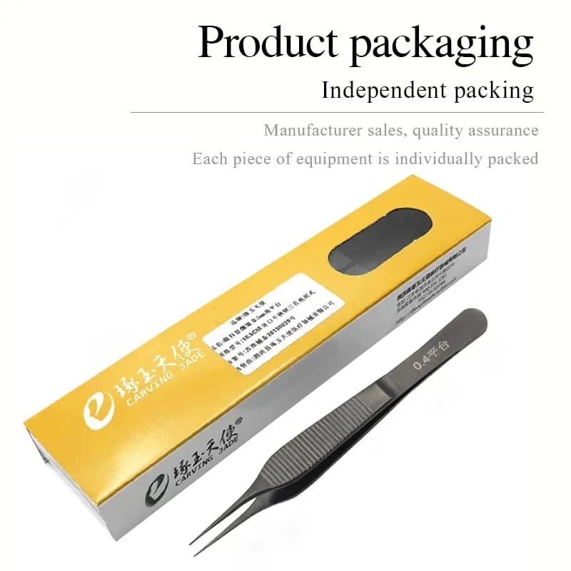 Edison – pincettes pour chirurgie plastique médicale, Double paupière, chirurgie cosmétique du nez, gros ventre, avec dents et crochets — image 5