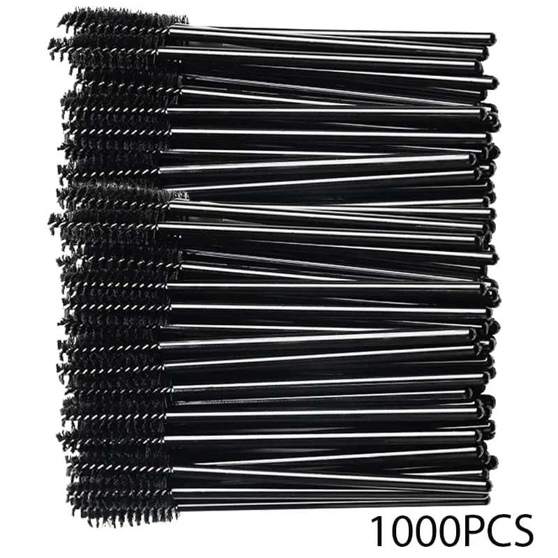 500/1000pcs Eyelash Brush Applicator Wholesale Lash Mascara Wands Brushes For Eyelash Extension Eyebrow Spoolies Beauty Tools — image 8