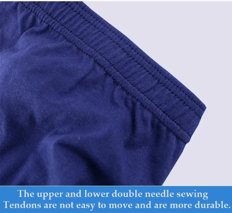 6 Pcs Big Size Briefs Large Underwear For Men Underpants Cotton Boys Panties Undies Male Knickers XL 2XL 3XL 4XL 5XL 6XL 7XL 8XL — image 9