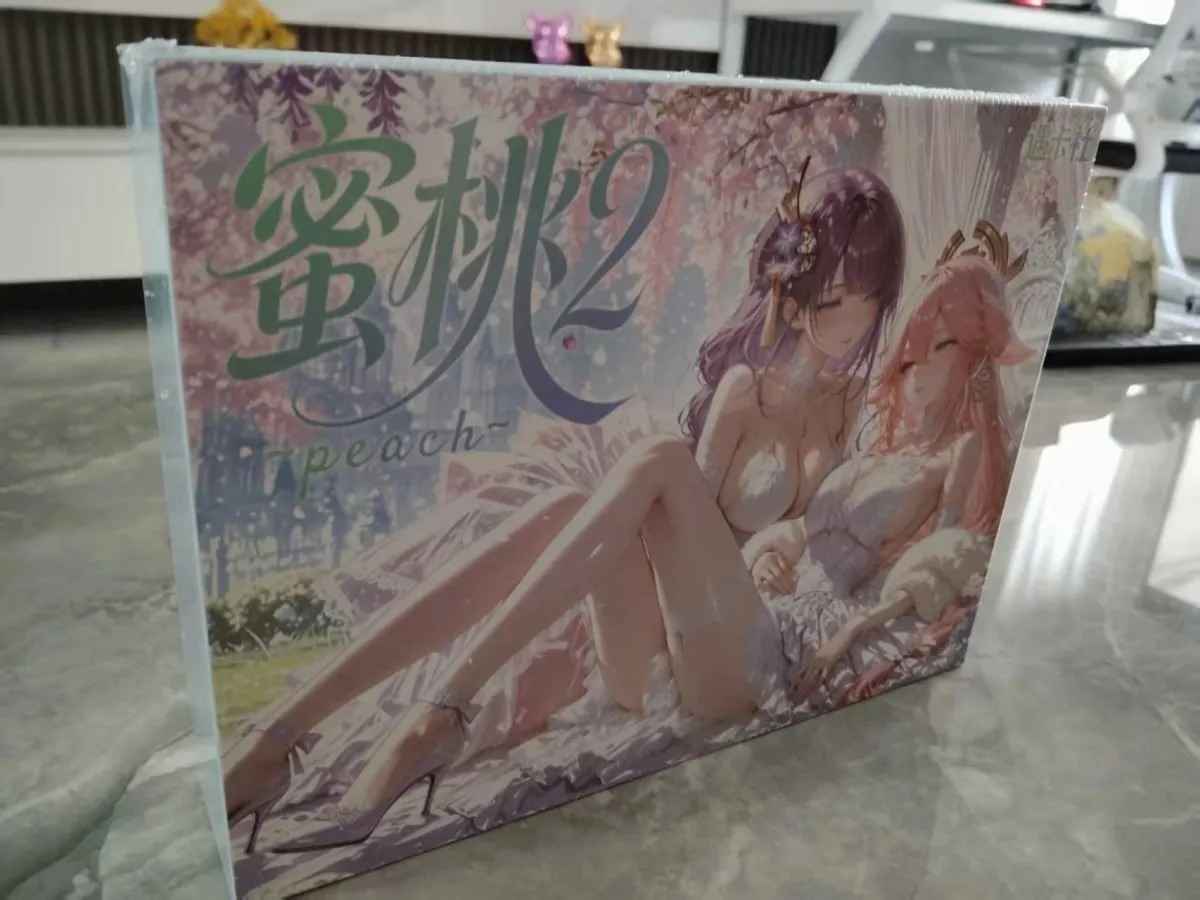 Pek Pengembangan Peach 2: Kad Koleksi Permainan Cerita Dewi Barangan Watak Kad Anime Hadiah untuk Pengumpul — image 1