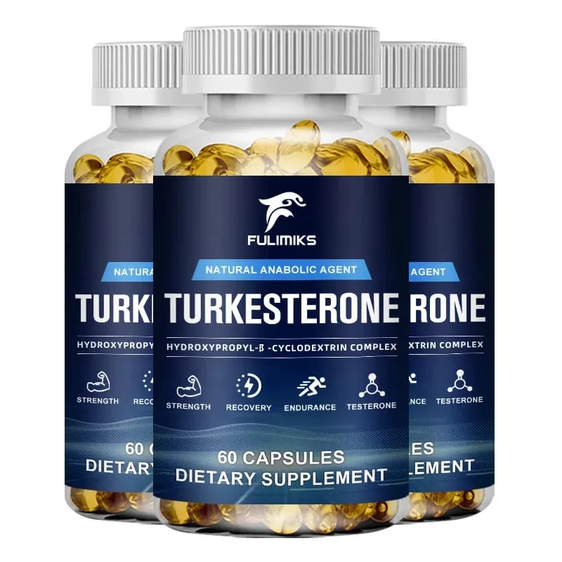 Turkesterone - 에너지 부스트 지구력 향상 에너지 및 근육 건강 지원 - 건강 보조 식품 - 120 캡슐 — image 9