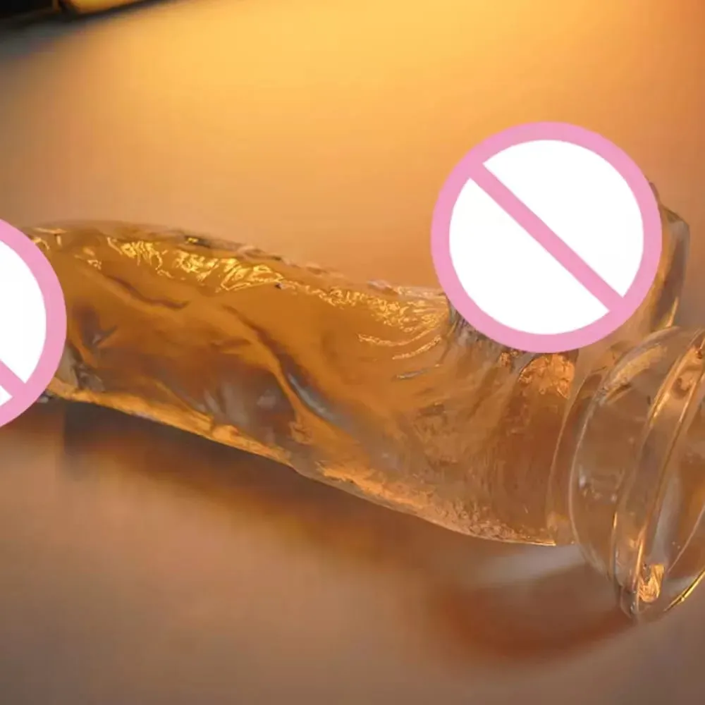 3 dimensioni realistico gelatina dildo con ventosa grosso cazzo masturbatore femminile stimolatore clitorideo giocattoli del sesso lesbico per le donne — image 5