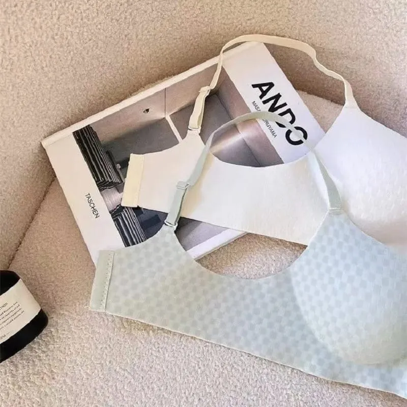 Nahtlose, bequeme, atmungsaktive Push-Up-Dessous für Frauen, kleine Brüste, zeigen einen großen Anti-Durchhänger-BH — image 6