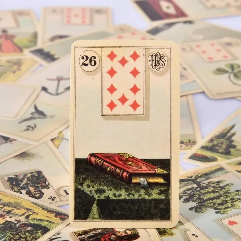 Alat Ramalan Tarot Grand Tableau Lenormand Kartu Oracle 36 Buah Kartu Tarot Pesta Papan Permainan Kartu Peramal Tarot — image 3