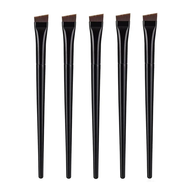 5/10/20/50 Pcs Pennelli per trucco contorno sopracciglia Pennello per eyeliner per sopracciglia Pennello per occhi professionale super sottile ad angolo Pennello per occhi Strumenti per il trucco