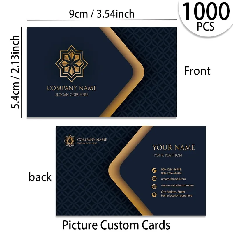 200/500/1000pcs ปรับแต่งการ์ดส่วนบุคคลธุรกิจการ์ดอะคริลิคกล่องเก็บ Matte ฟิล์มขอบคุณคำเชิญ — image 10