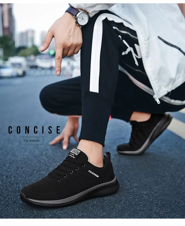Men Running Sneakers Lightweight Walking Sport Shoes Classical Mesh Breathable Casual Shoes Male Fashion Moccasins Sneaker Men — image 9