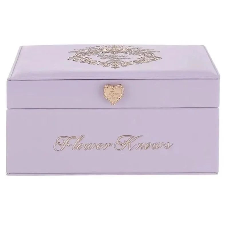 Flower Knows Kosmetik-Aufbewahrungsbox, limitierte Auflage, Erdbeer-Rokoko-Veilchen-Schmuck, leere Box — image 1