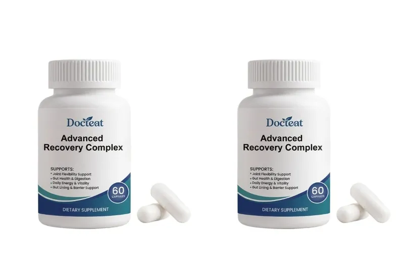 Phức hợp phục hồi nâng cao 60 viên với L Glutamine Glycine Lysine Enzyme tiêu hóa cho sức khỏe đường ruột Hỗ trợ sức khỏe hàng ngày