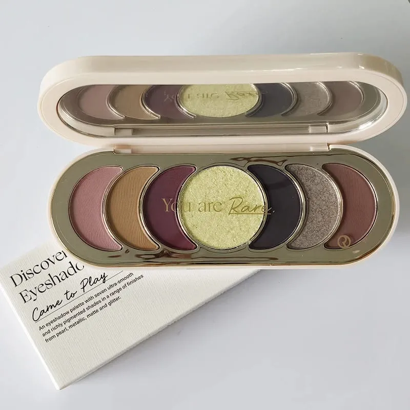 ความงามที่หายากใหม่ 8 สี Shimmer Matte อายแชโดว์ยาวนานน้ำหนักเบากันน้ำแต่งหน้าเครื่องสำอาง Powder Highlighter Blush — image 8