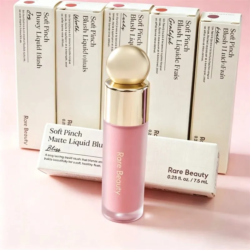 Rare Beauty suave pellizco líquido colorete sedoso impermeable hidratante mujer maquillaje Happy Hope Bliss Wonder Believe Blush Liquide