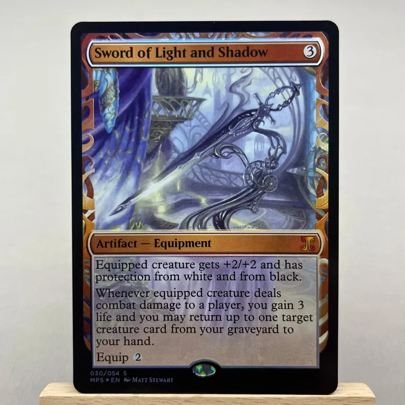 MPS FOIL2-01 Tarjetas TCG para Home Play Proxy Sol Ring Mana Crypt Mox Opal the Mana Vault Chrome Mox Sword of — image 36