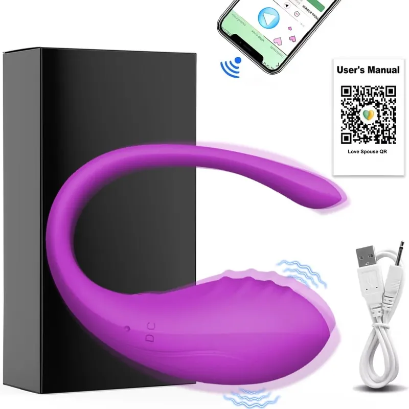 Kontrol Nirkabel Aplikasi Getar Remote Control Celana Dalam Dildo Memakai Telur Bergetar G Spot Stimulator Klitoris Pijat Mainan Seks untuk Wanita — image 8
