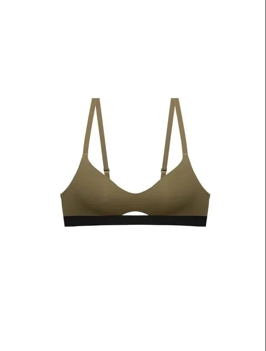 US กีฬา Push-Up Bra Anti-Sagging ไม่มีรอยต่อ Racerback Bralette ชุดไม่มีลวดสำหรับหน้าอกเล็กผู้หญิงฤดูใบไม้ร่วงฤดูหนาว — image 8