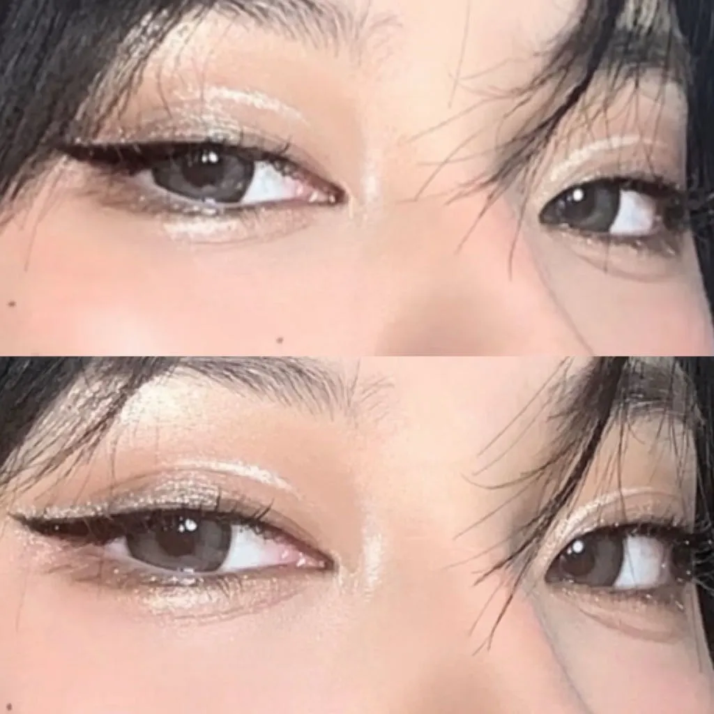 Herorange Glitter Shimmer Eyeliner Pen Penyerlah Berkilauan untuk Pen Solek Ulat Sutera Cairan Licin Bawah Mata — image 2