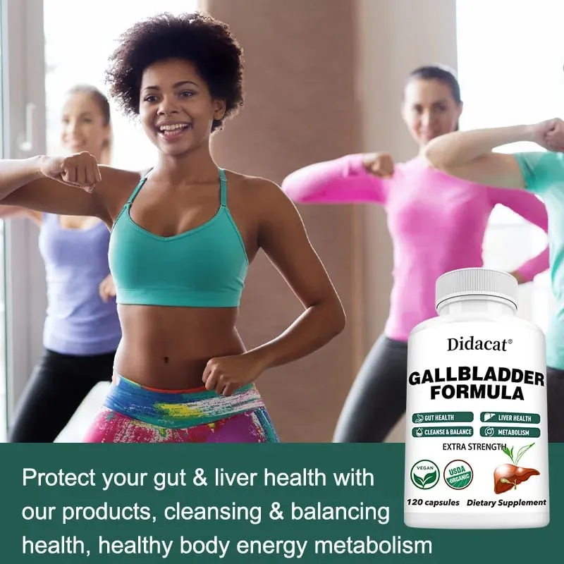 Premium Liver Supplement Ox Bile Extract Cleanses The Liver Detoxifies and Repairs Supports Gut Health 120 Capsules — image 6