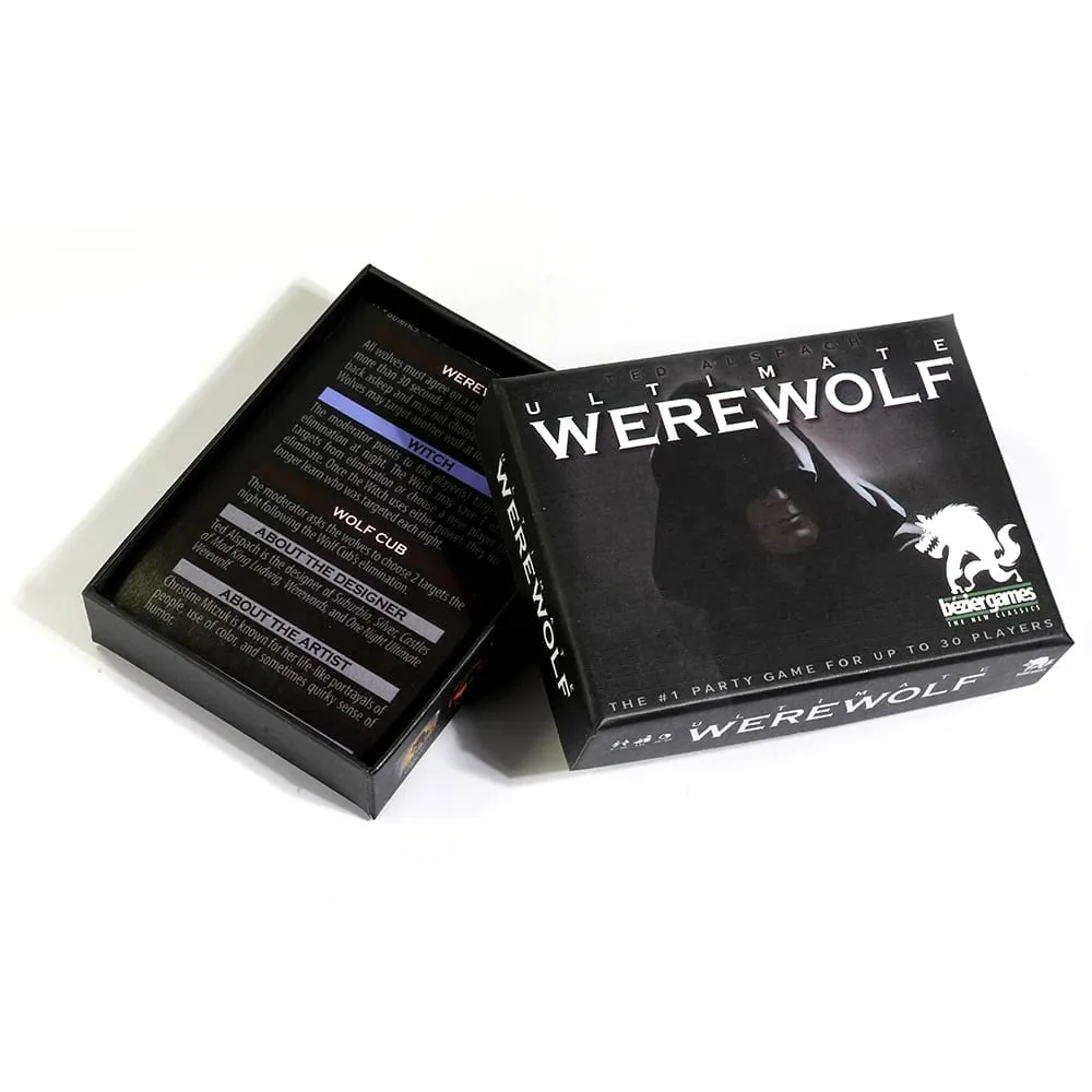 Gioco di carte Ultimate Werewolf Revised Edition 14 ruoli unici su 34 carte di ruolo Mantiene i giochi freschi e coinvolgenti Gioco di società di lupi mannari — image 3