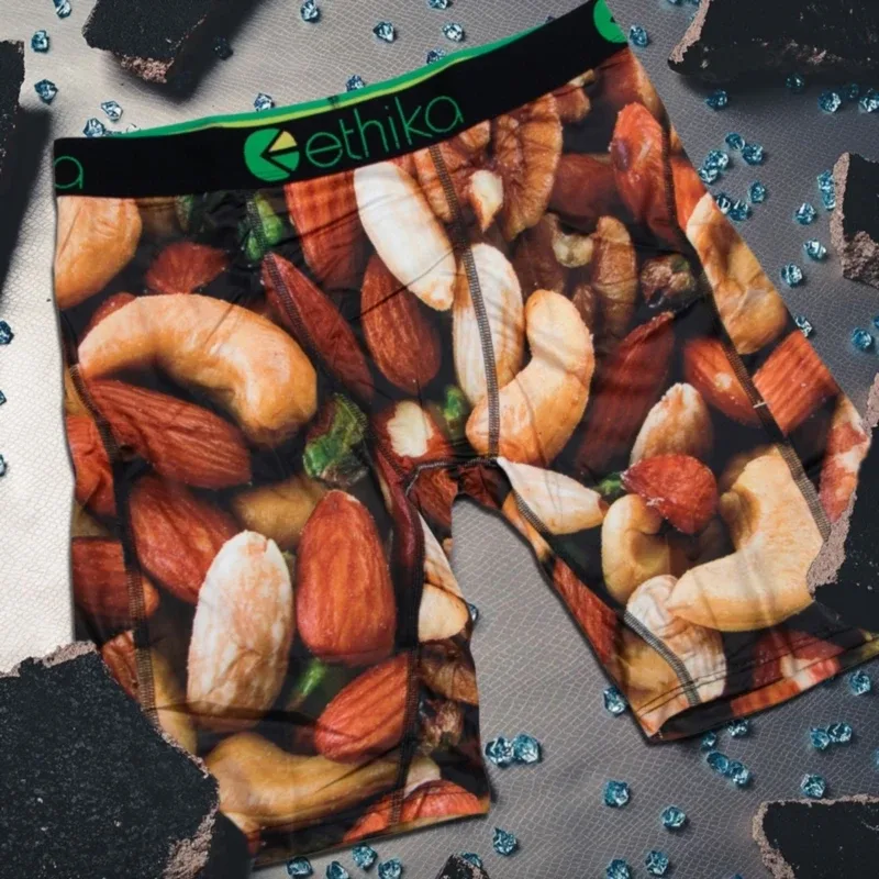 1 Stücke Männer Unterwäsche Boxer Atmungsaktive Mesh Schritt Mann Unterhose Plus Größe Herren Höschen L-3XL Gedruckt männer Boxer Briefs 3256809864931744