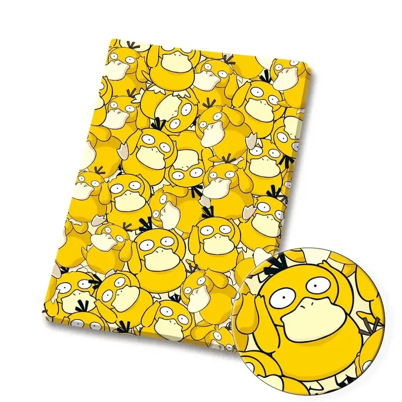 Pokemon Cartoon Stoff140*50cm Handgemachte Nähen Patchwork Quilten Baby Kleid Hause Blatt Gedruckt Stoff Stoff Nähen Kinder — image 8