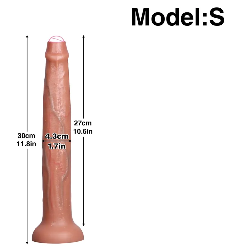 Super ยาวสมจริง Dildos Butt Plug ซิลิโคนอวัยวะเพศชายผู้ใหญ่อุปกรณ์ดูดคัพเพศของเล่นสำหรับชายหญิงช่องคลอด Anal นวด