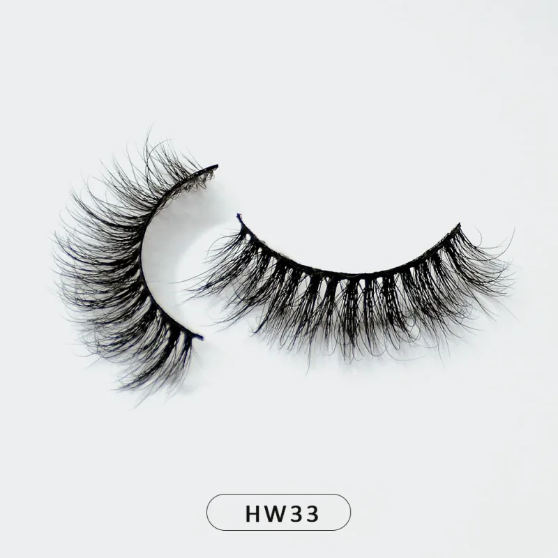 Dropshipping 10-15mm 3D Mink Real Buatan Tangan Crossing Bulu Mata Jalur Individu Bulu Mata Palsu Lebat Bulu Mata dengan kotak kertas percuma — image 6