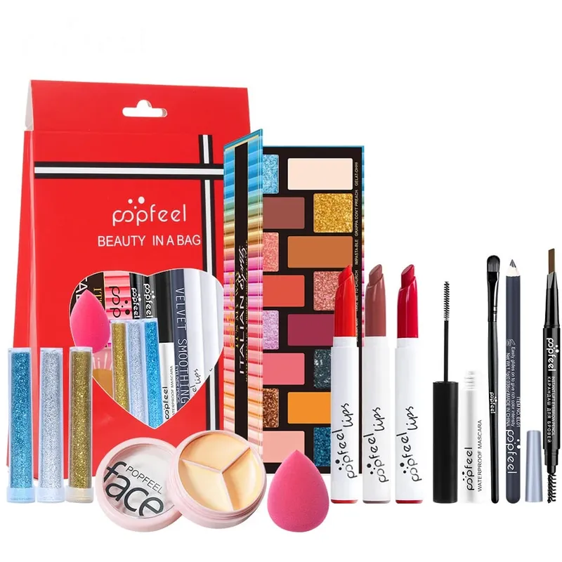 Long-Lasting Makeup Essentials Versatile Paste Complete Face Makeup Gift Bag Glamorous Makeup Collection Para sa Mga Nagsisimula sa Makeup — image 11
