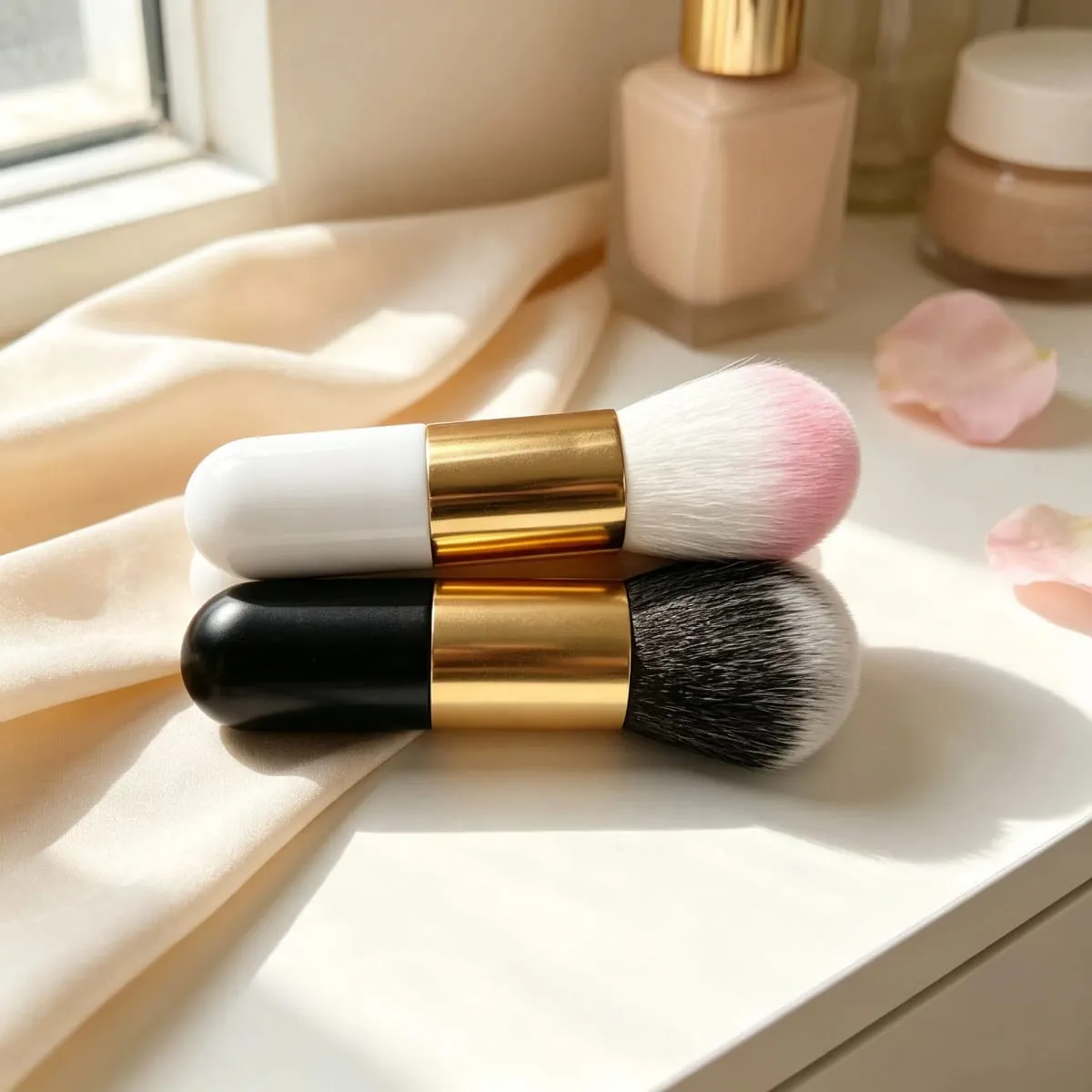 1-3PCS Big Size Make-up Kwasten Foundation Poeder Gezicht Blush Borstel Zacht Gezicht Blush Grote Cosmetica Zachte Foundation Make-up Gereedschap — image 6