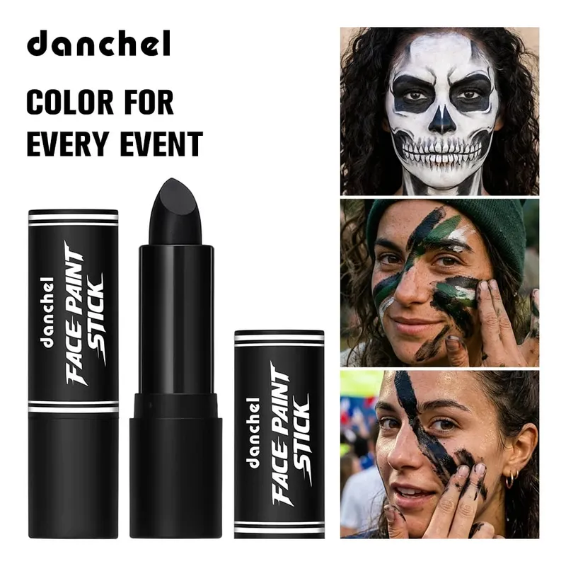 Kostium czarownicy na Halloween zestaw do makijażu z torebką ze sznurkiem cień do powiek szminka eyeliner farba do brwi na Halloween na imprezę cosplay — image 4