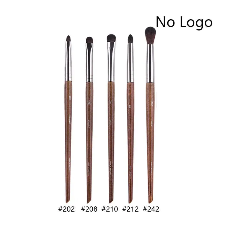 5 ชิ้น/เซ็ตไม้ธรรมชาติอายแชโดว์แปรงแต่งหน้า Eye Make Up แปรงคอนซีลเลอร์ Crease Smudge เครื่องสำอางค์ชุดเครื่องมือบาง liner — image 34