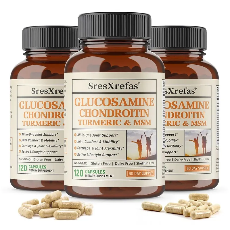 Glucosamine Chondroitin Extra Strength Capsules ร่วมสนับสนุนสารต้านอนุมูลอิสระเสริมภูมิคุ้มกันสำหรับผู้ใหญ่ — image 11