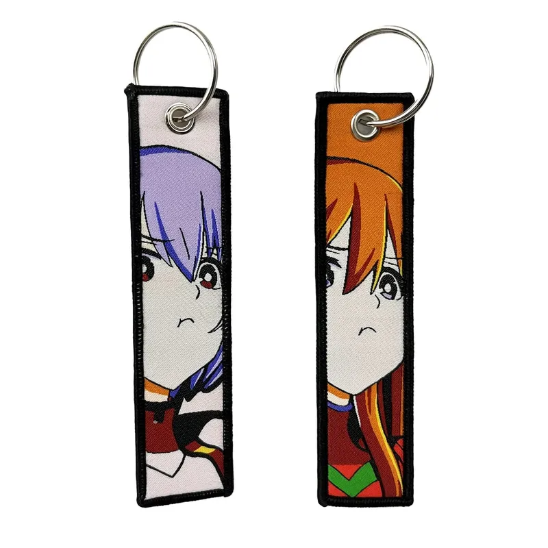 Embroidery Cool Eagle Beak Keychain Lanyard Anime Manga Series Badge Holder USB Pendant Portable Key Lanyard Accessories — image 24