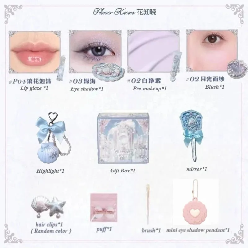 Hoa Biết Dâu Cupid Hộp Bộ Trang Điểm Bộ Mỹ Phẩm Trọn Bộ Bảng Phấn Nén Má Hồng Son Môi Hộp Bí Ẩn — image 12