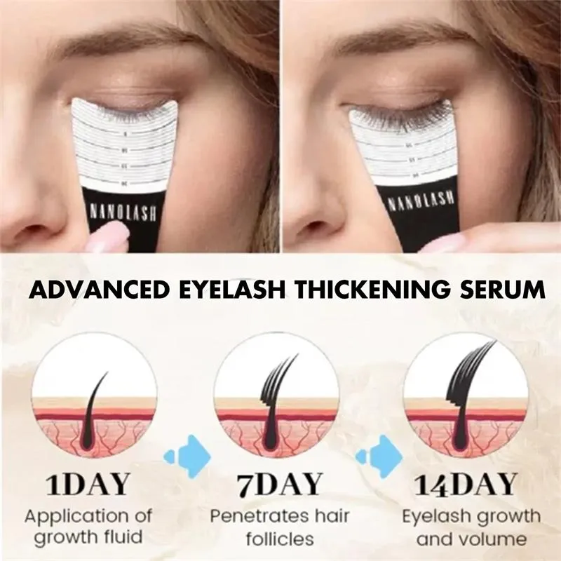 Natural Eyelash Growth Serum 7 วัน Eyelash Enhancer Longer Liquid Fuller หนา Curling Lash Treatment Eye Care ผลิตภัณฑ์แต่งหน้า — image 5