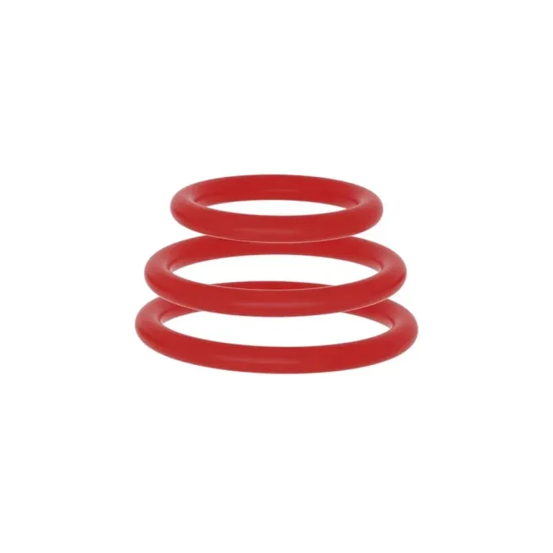 Durable Semen Lock Ring Silicone Watertight Penis Ring Men Ejaculation Delay Cock Rubber Rings Sex Toys for Male Sex Rings — image 8
