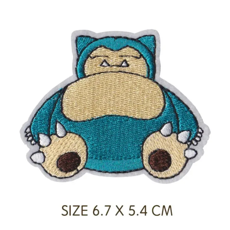 30 Stijl Doek Patch Pikachu Charizard Kleding Stickers Naaien Borduren Patches Applique Ijzer Op Kleding Cartoon Diy Kledingstuk — image 21