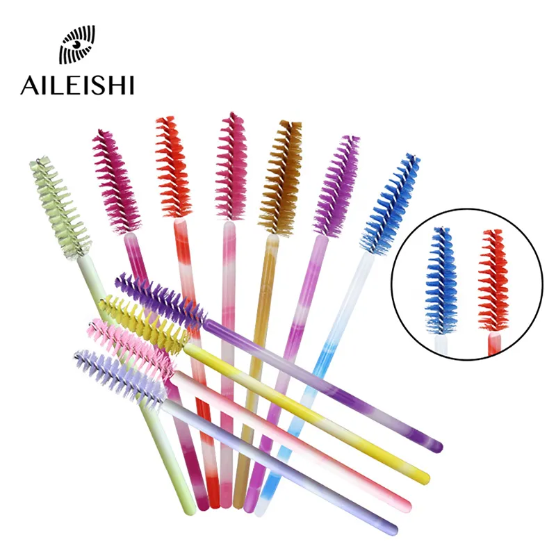 Spazzole per ciglia usa e getta Pennello per sopracciglia Bacchette per mascara Applicatore Strumenti per estensione ciglia cosmetiche Bobine per ciglia per trucco — image 1