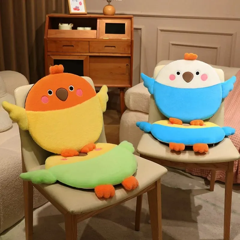 Bird Series Plush Cushion Squishy ตุ๊กตาเบาะนุ่มโซฟาเบาะรองนั่งของเล่นตกแต่งบ้านสร้างสรรค์วันเกิด Surprise ของขวัญ — image 2