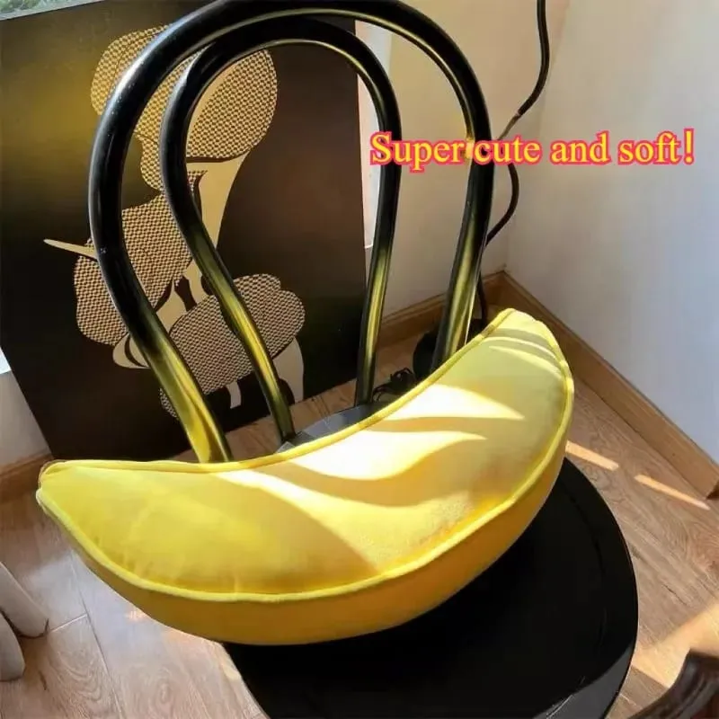 Almohada de plátano, cojín creativo y cómodo para mesita de noche, regalo de cumpleaños largo para dormir, juguete de felpa — image 5