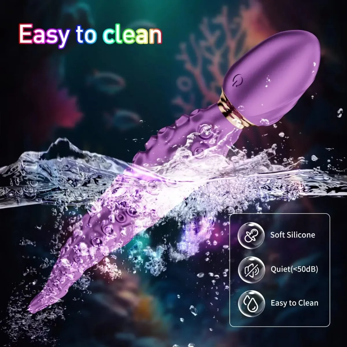 Oktopus Tentakel Anal Vibrator Weibliche G-Punkt Klitoris Vagina Stimulation 360 ° Rotation Silikon Dildo Masturbation Sex Spielzeug Frauen — image 5