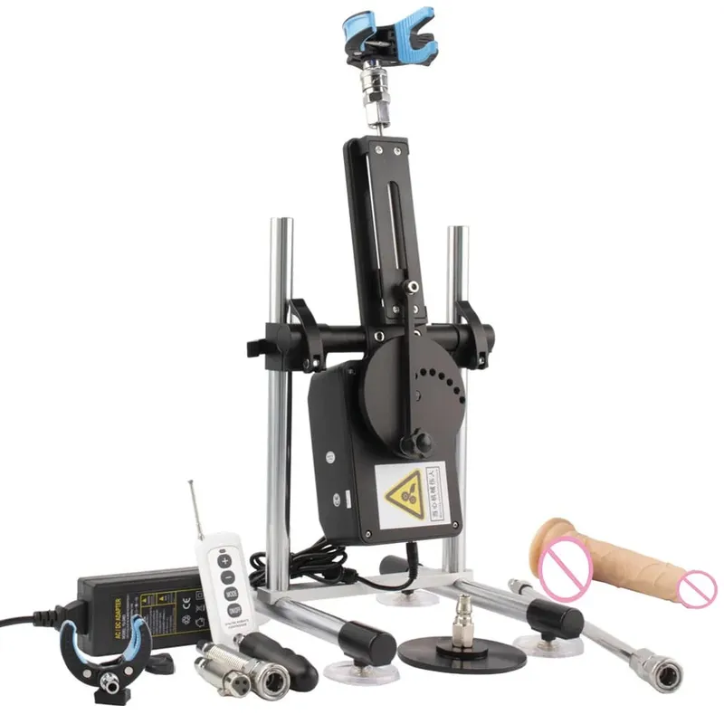 70W Automatic Telescopic SEX 3-9 ซม.ปรับจังหวะโลหะและDildoสิ่งที่แนบมาผู้ใหญ่ส่วนบุคคลสำหรับคู่ชายหญิง — image 18