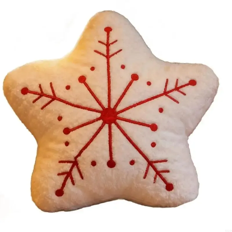 Bantal Mewah Dekoratif Natal Bantal Liburan Boneka Lembut untuk Tampilan Sofa Kamar Tidur Anak-anak dan Dukungan Pelukan