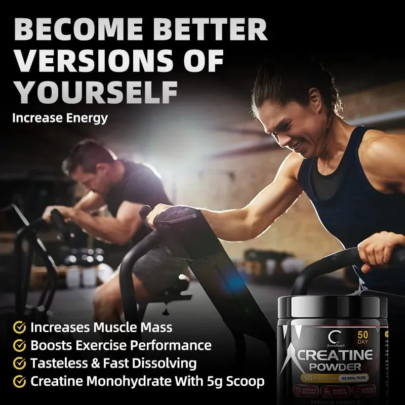 Creatina in polvere pre allenamento per uomini e donne - Supporto alle prestazioni cognitive e all'esercizio fisico - Certificato NSF per lo sport - 150 grammi — image 5