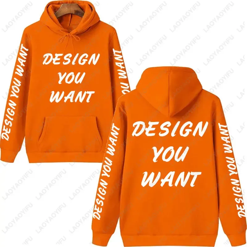 Customized Photo Personalized Hoodie Autumn Warming and Comfort Sweatshirt Unisex Casual Custom Printed Text DIY Hoodie Fashion — image 8