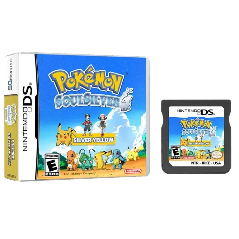 Anime Pokemon-serie NDS Game Cartridge Videogameconsole Moemon Zilver Geel KAIZO MoonBlack2 Hobbycollectie Geschenken Speelgoed — image 18