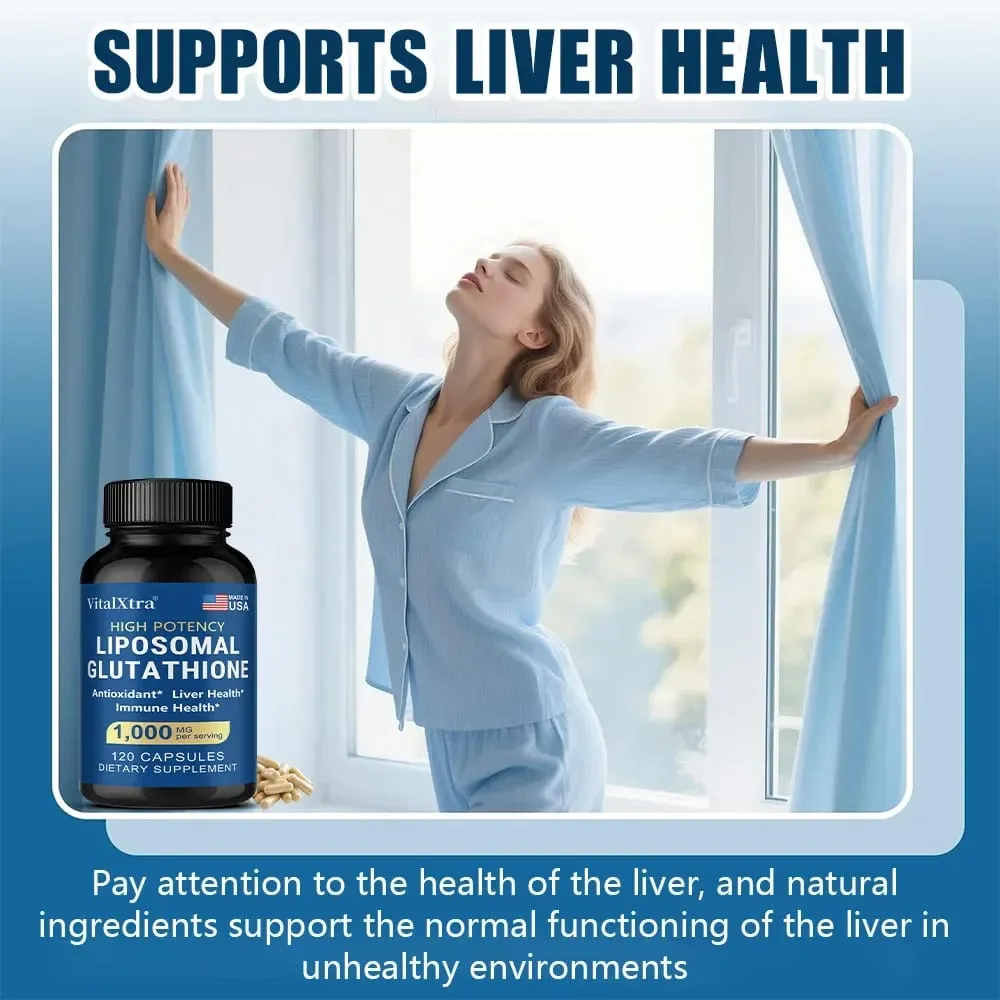 Liposome Glutathione Supports The Immune System and Cardiovascular Health Promotes Brain Health Liver Health — image 3