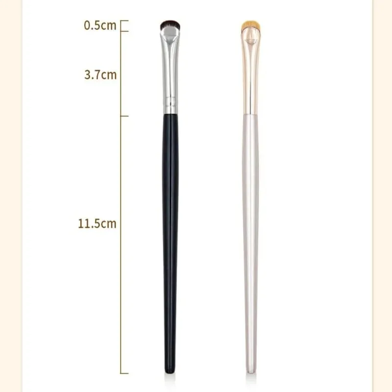 2 stücke Gebogene Eyeliner Make-Up Pinsel Augen Make-Up Wisch Werkzeuge Präzision Weiche Lidschatten Pinsel Scharfe Dünne Kleine Augen Kosmetische Werkzeuge