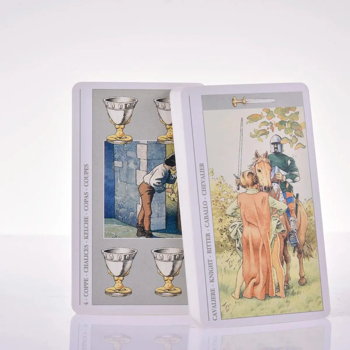 Decameron Tarot Cards A 78-deck English Version Oracle Cards PDF Guideboock Divination Edition Deck Borad Spela spel — image 2