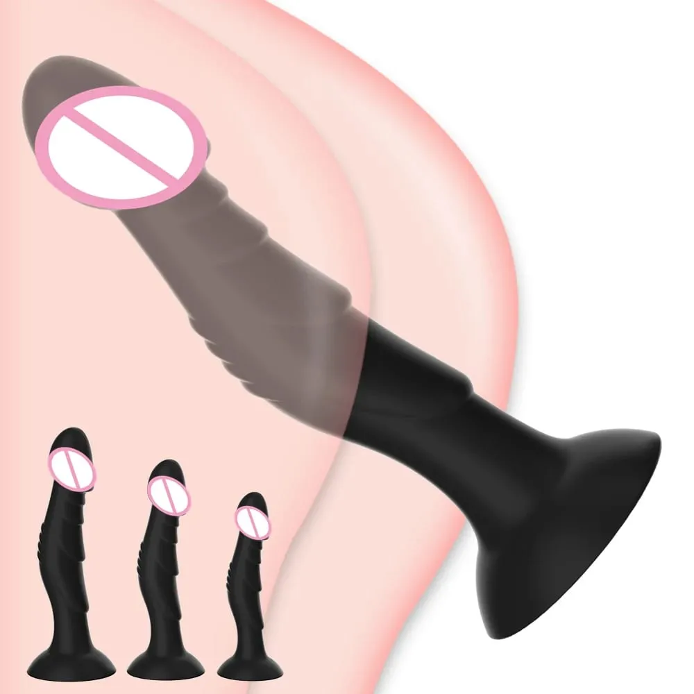 Dildo Palam Dubur Palam Punggung dengan Cawan Sedutan Kuat Pengurut Prostat Produk Pelebaran Dubur Melancap Mainan Seks Wanita Lelaki 3 Saiz — image 2