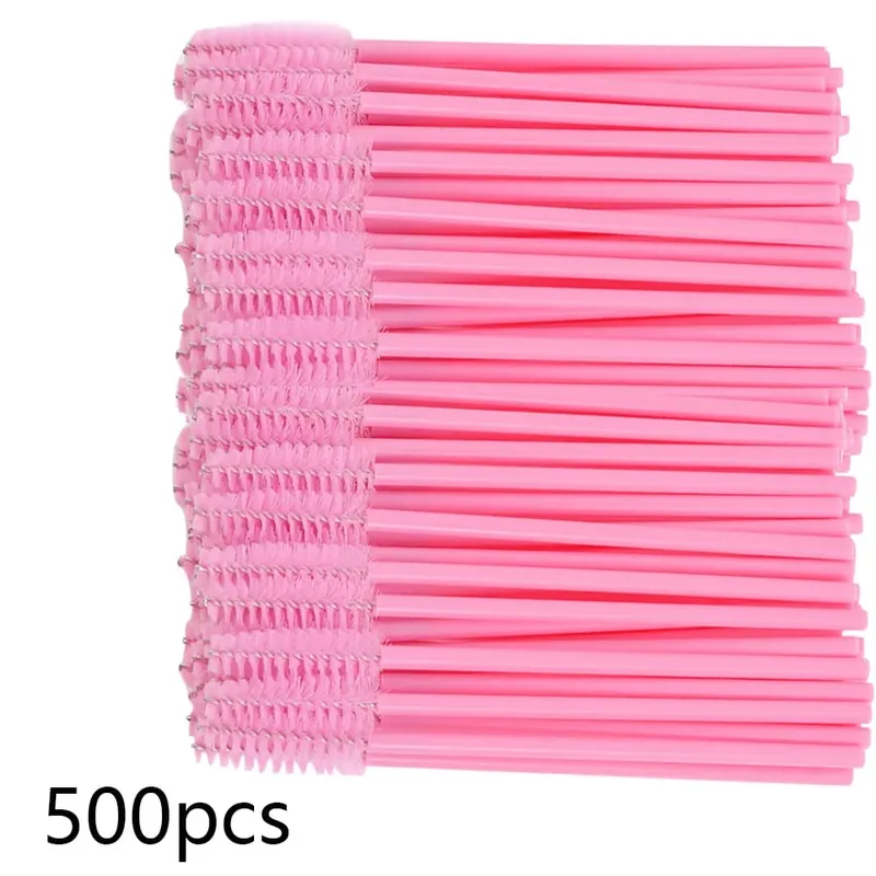 500Pcs Lash Brushes Eyelashes Extension Brush Kits Makeup Tool For EyelashMascara Wands Applicator Spoolers Tools Χονδρέμπορος — image 11